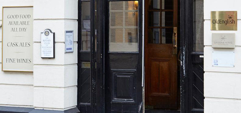George Hotel By Greene King Inns Huntingdon Exterior photo